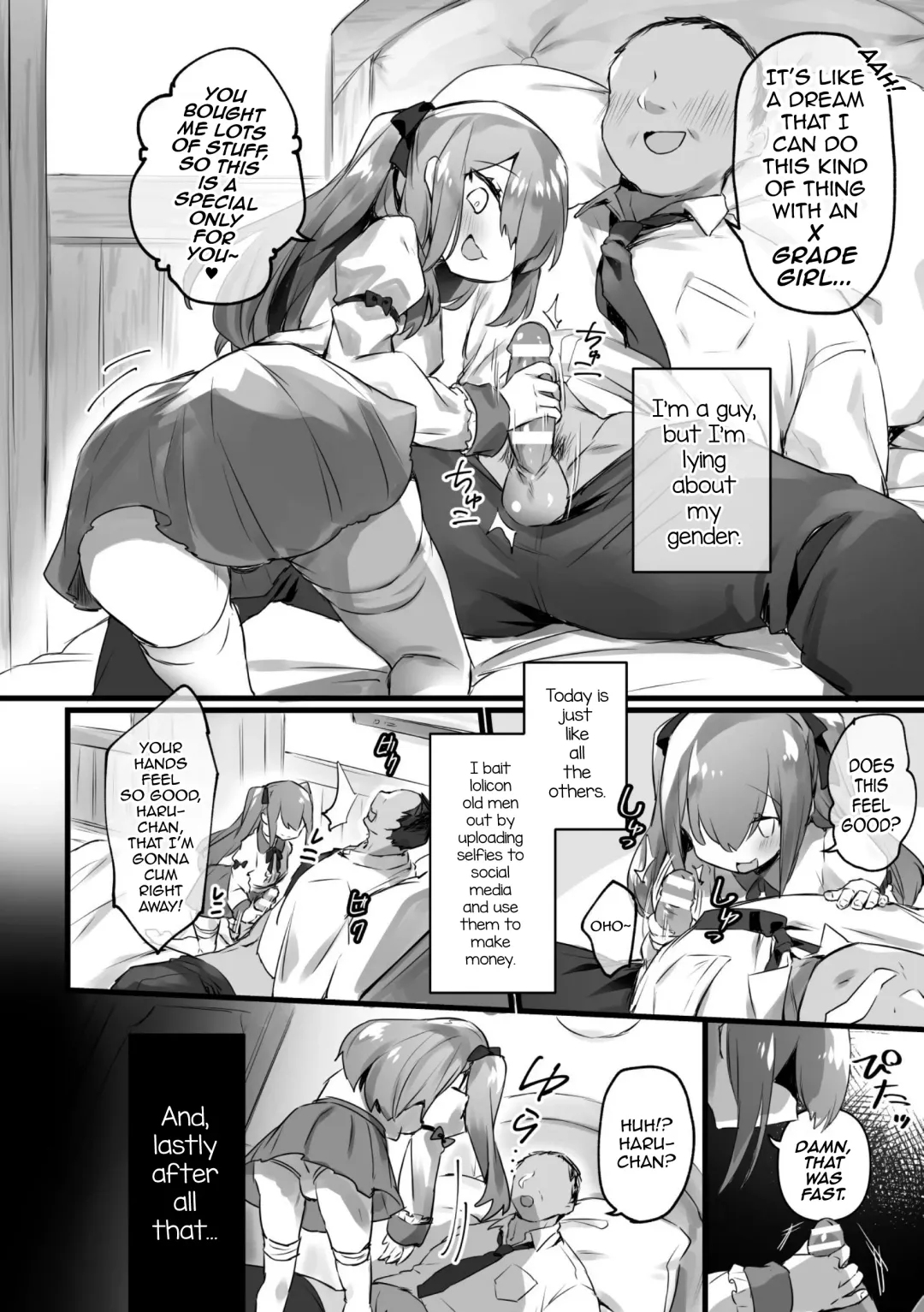 [Pokoten] Kuzu Otokonoko VS Lolicon Oji-san Fhentai - Page 2