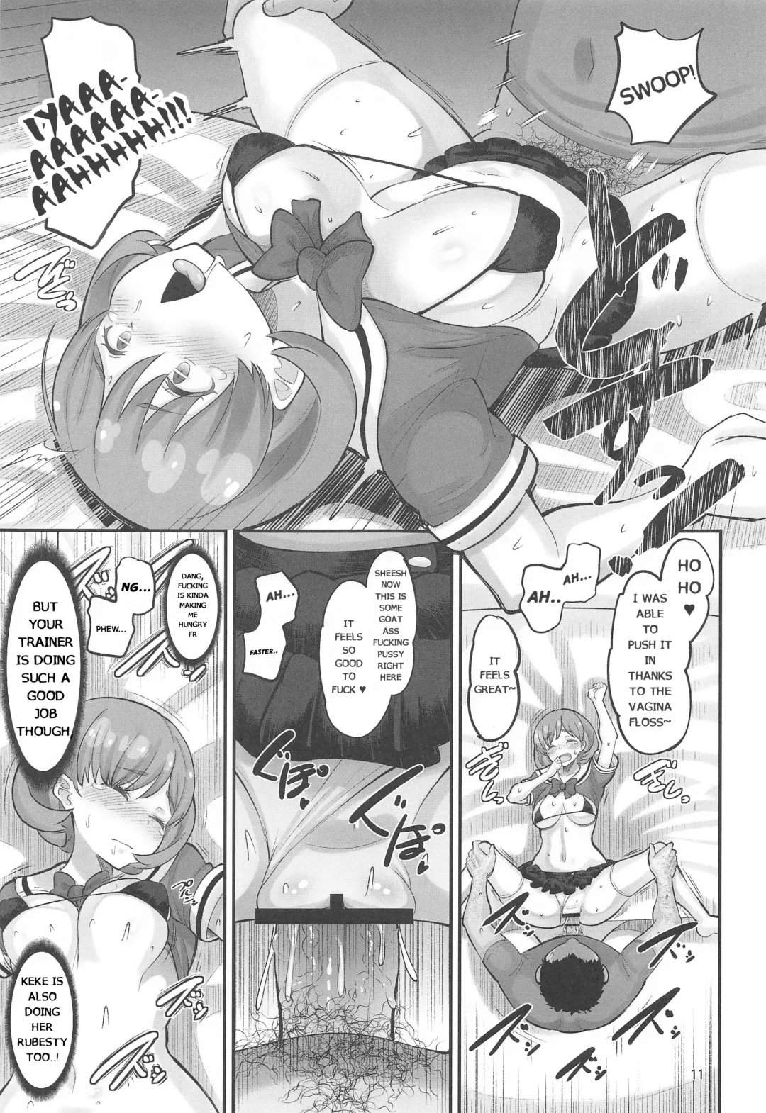 [Norakuro Nero] Keke Himitsu no Daitokkun!! | Tang Keke's Secret Special Training!! Fhentai - Page 10