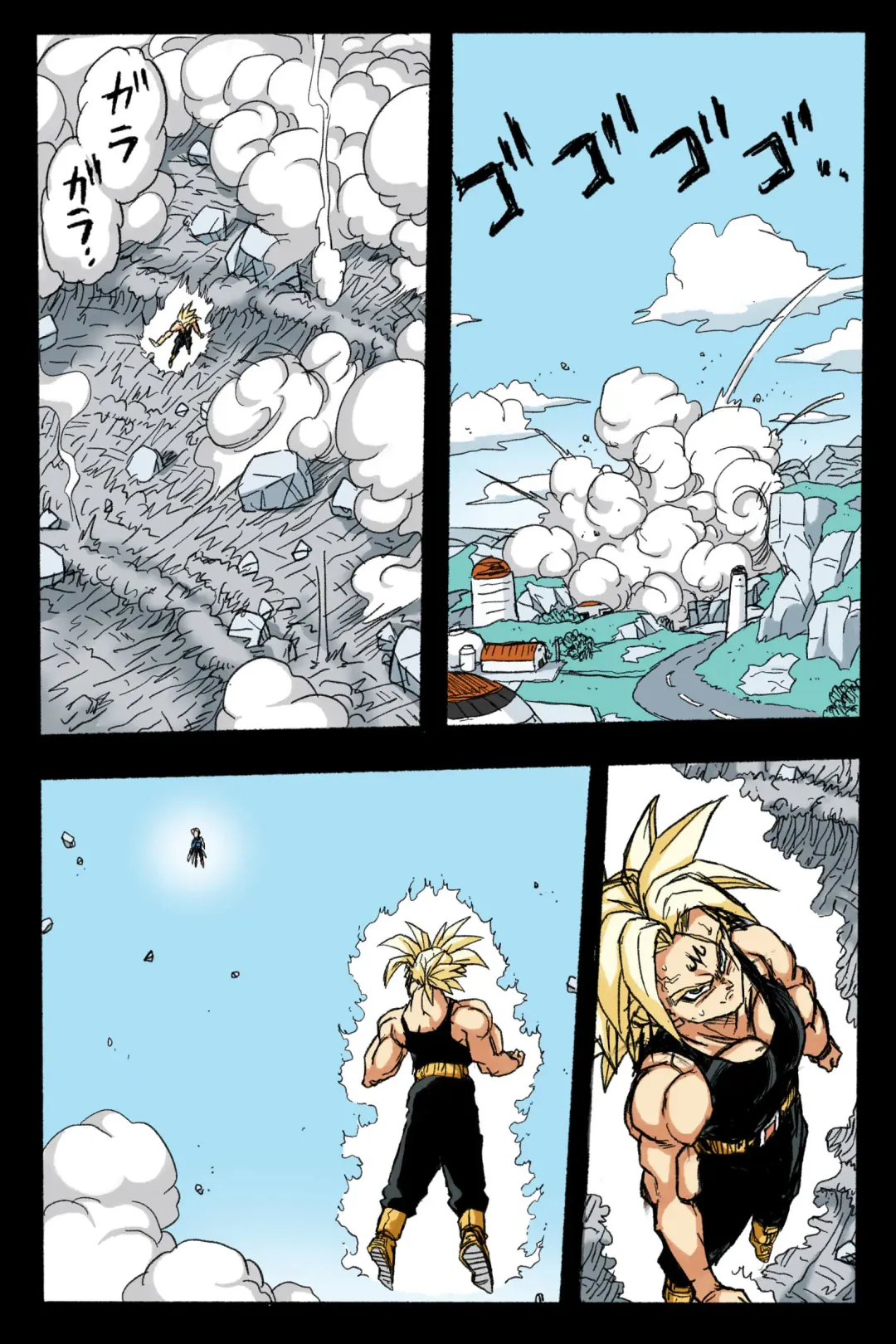 Ryona Budokai 3 - Android 18 vs Trunks Fhentai - Page 17