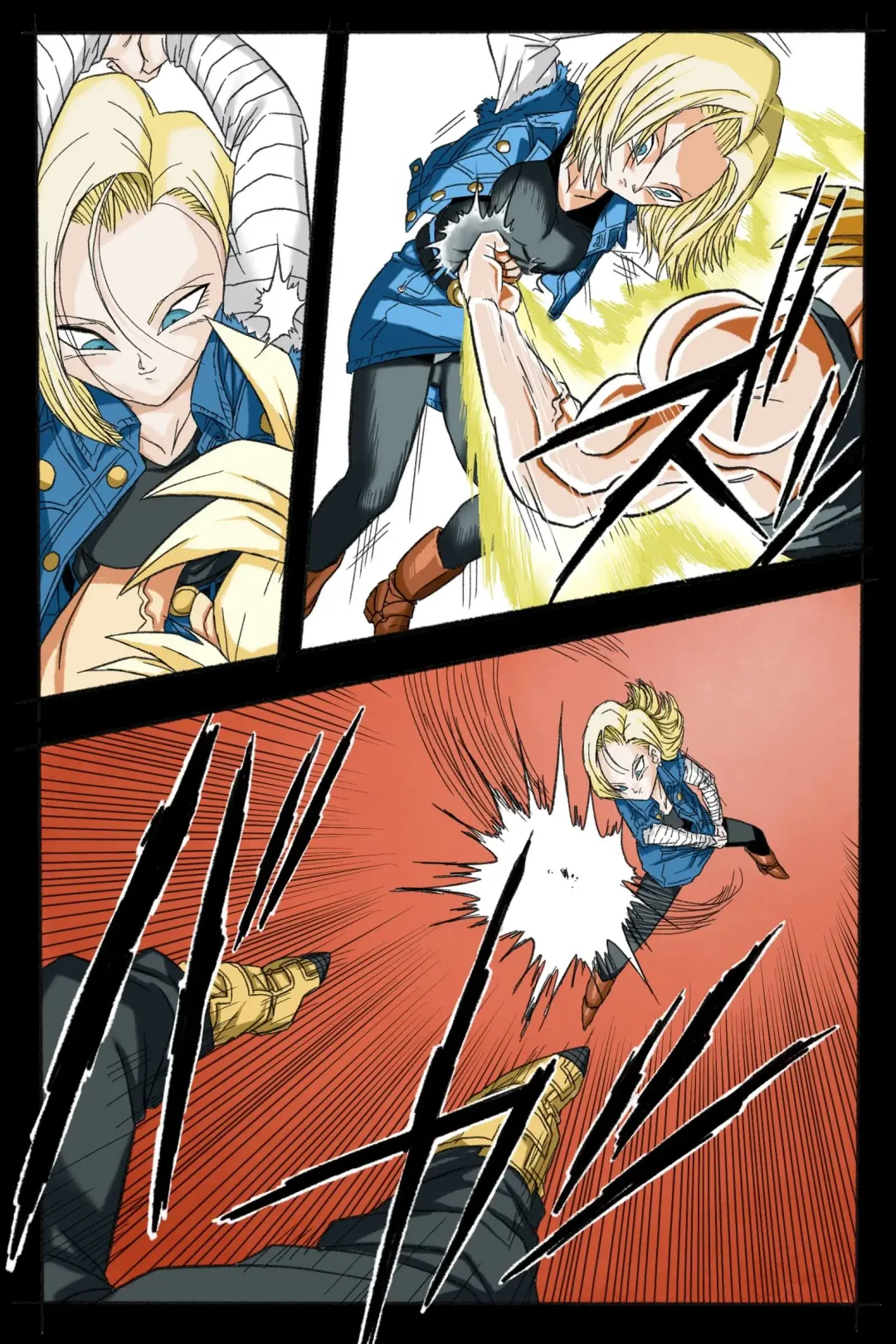Ryona Budokai 3 - Android 18 vs Trunks Fhentai - Page 24