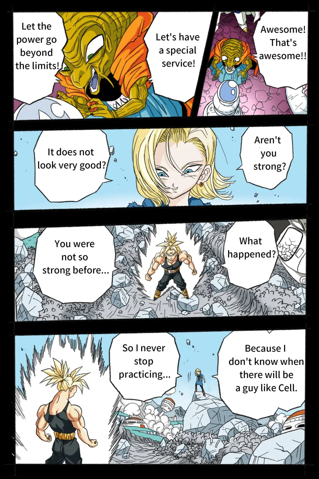 Ryona Budokai 3 - Android 18 vs Trunks Fhentai - Page 26