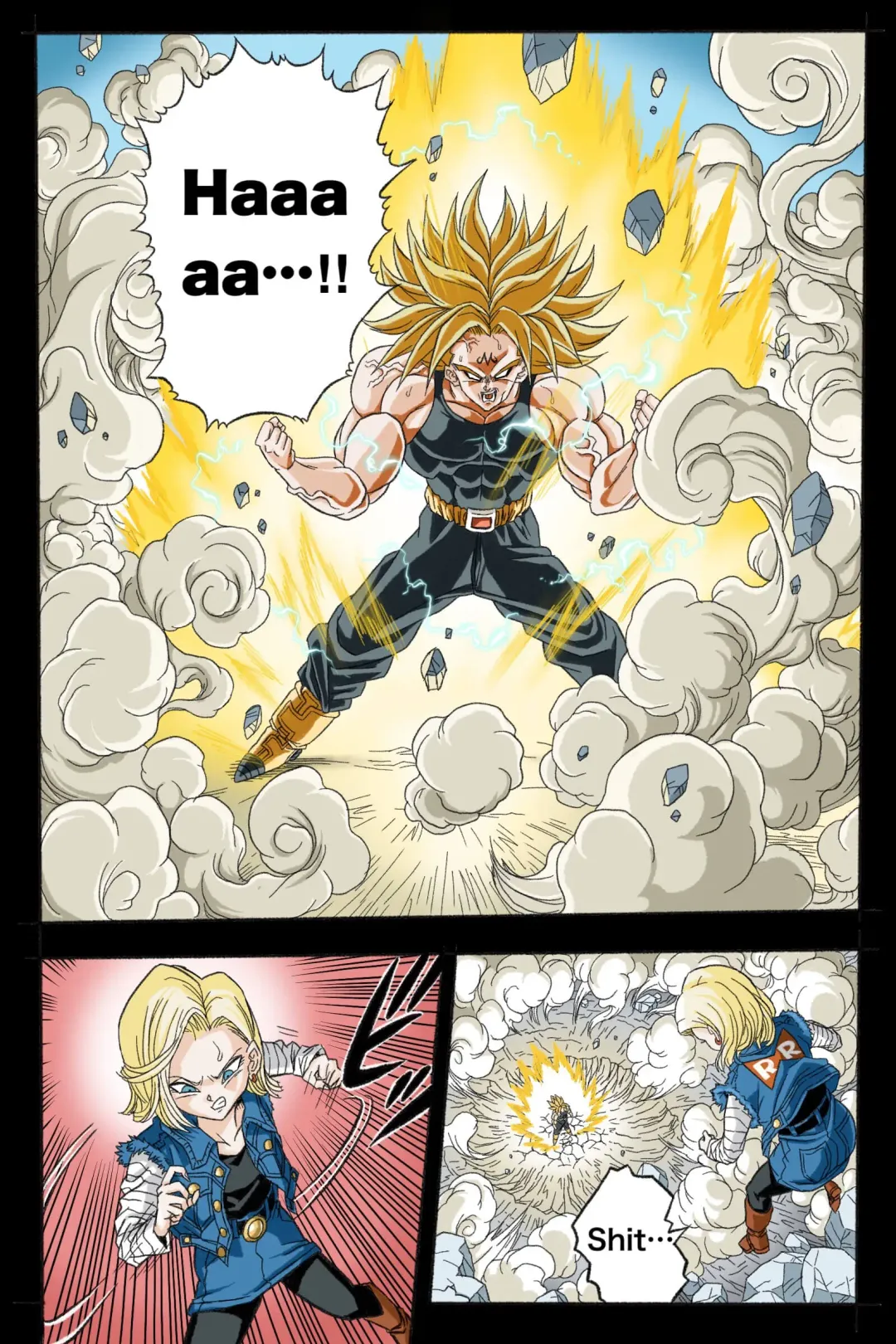 Ryona Budokai 3 - Android 18 vs Trunks Fhentai - Page 29