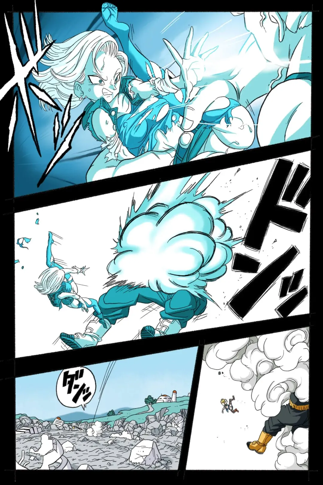 Ryona Budokai 3 - Android 18 vs Trunks Fhentai - Page 37