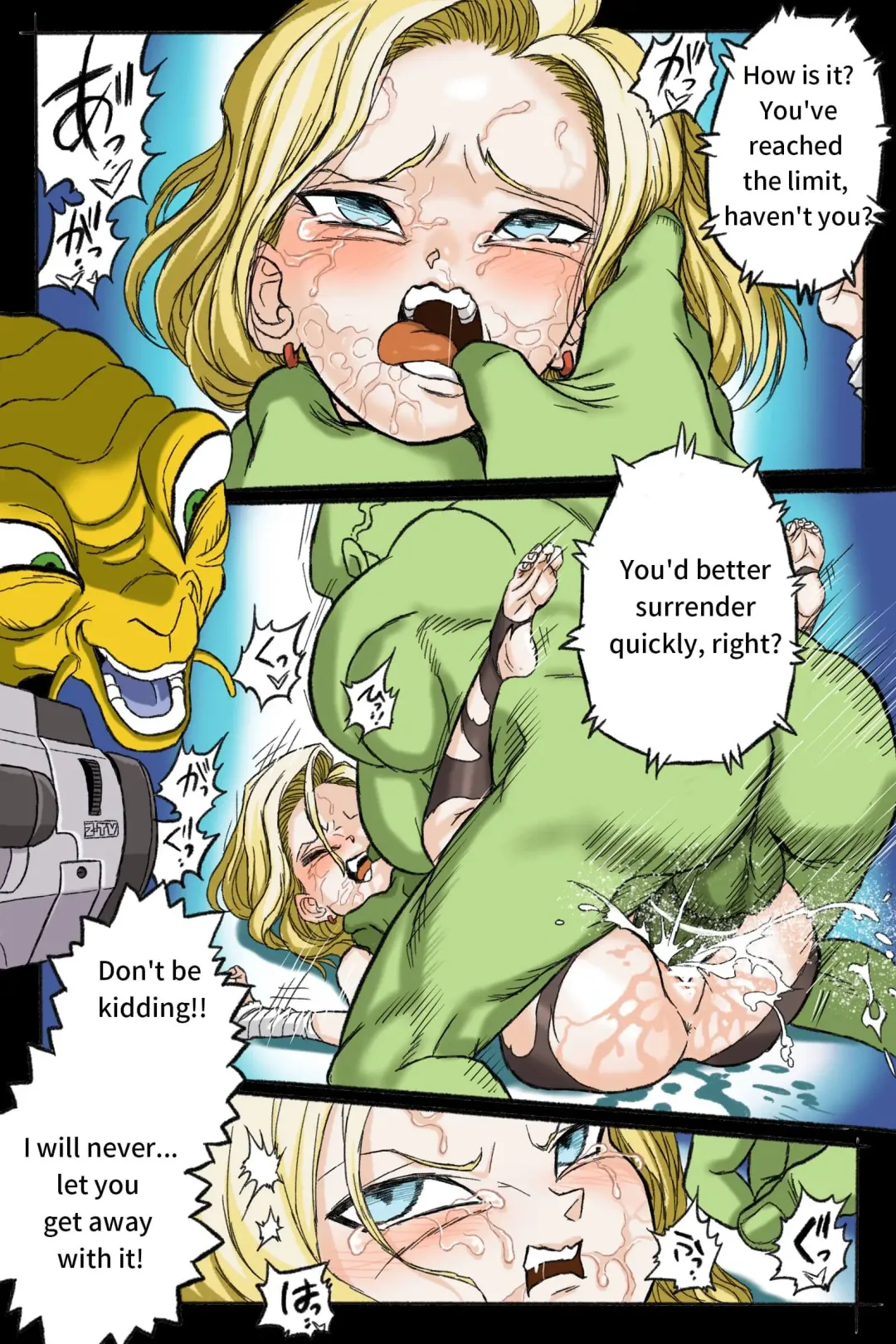 Ryona Budokai 3 - Android 18 vs Trunks Fhentai - Page 61