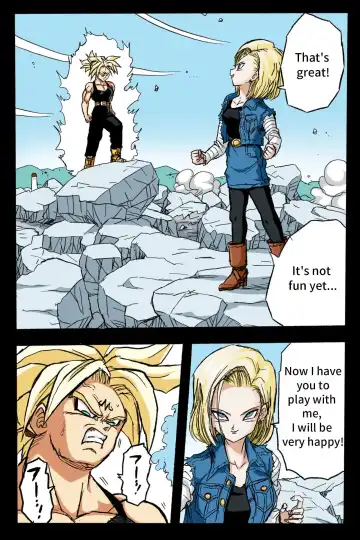 Ryona Budokai 3 - Android 18 vs Trunks Fhentai - Page 19