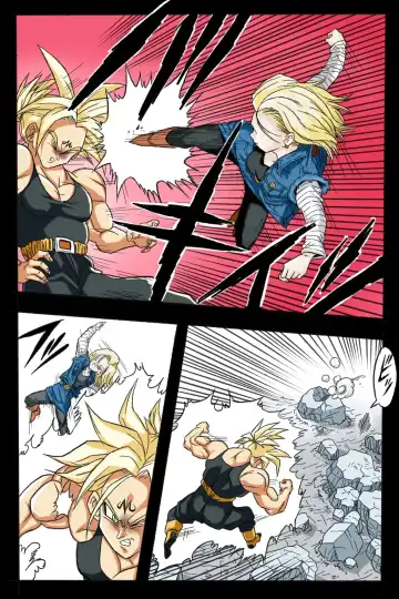 Ryona Budokai 3 - Android 18 vs Trunks Fhentai - Page 22