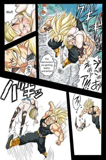 Ryona Budokai 3 - Android 18 vs Trunks Fhentai - Page 45