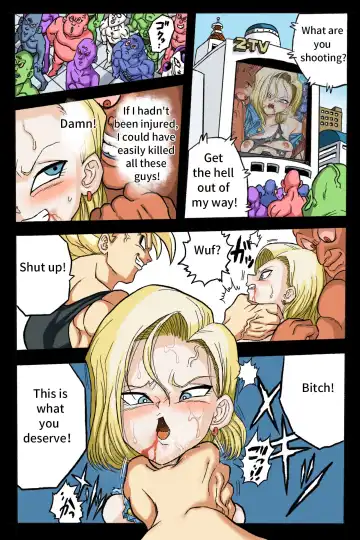 Ryona Budokai 3 - Android 18 vs Trunks Fhentai - Page 53