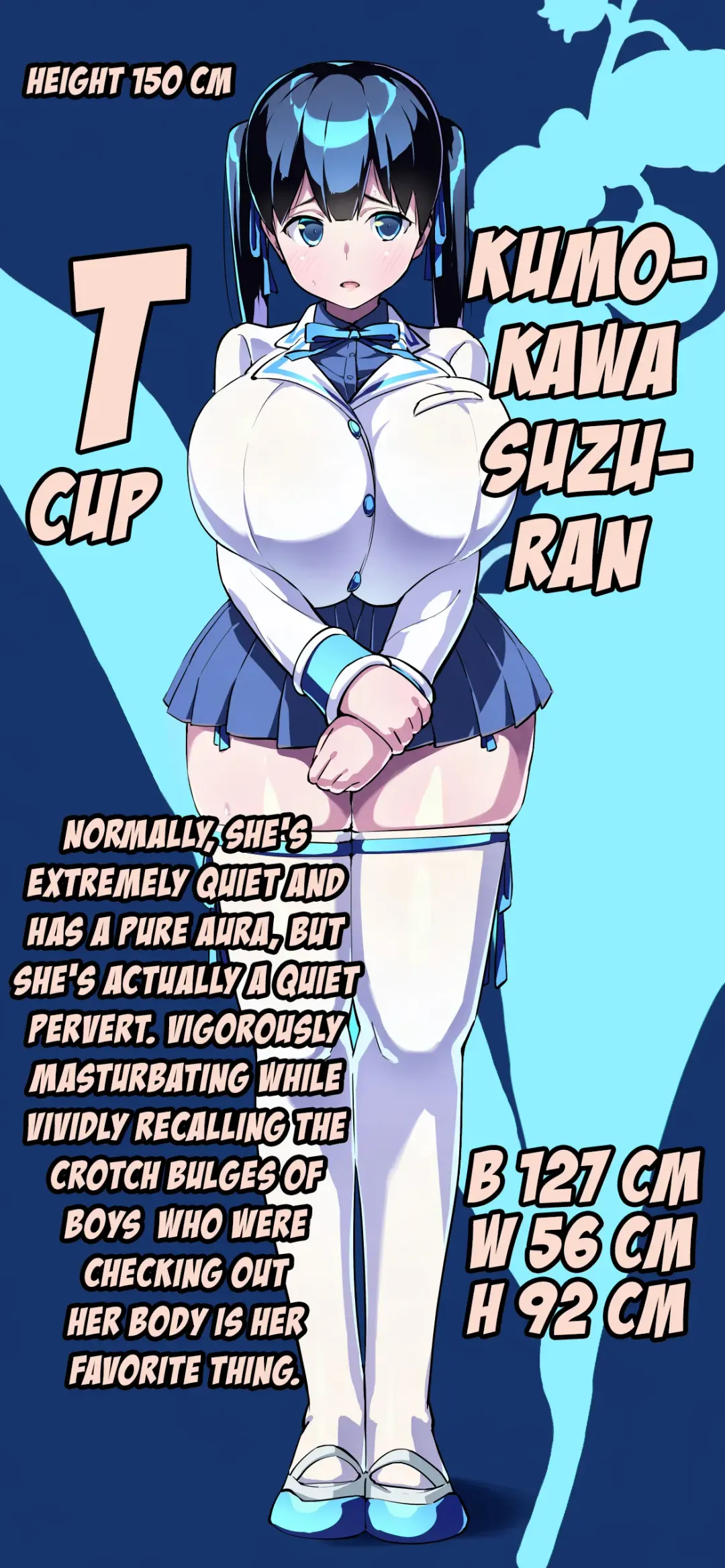 [Chirumakuro] Muchimuchi Kyonyuu Tenkousei Kumokawa Suzuran | Voluptuous, Buxom Transfer Student Kumokawa Suzuran Fhentai - Page 51