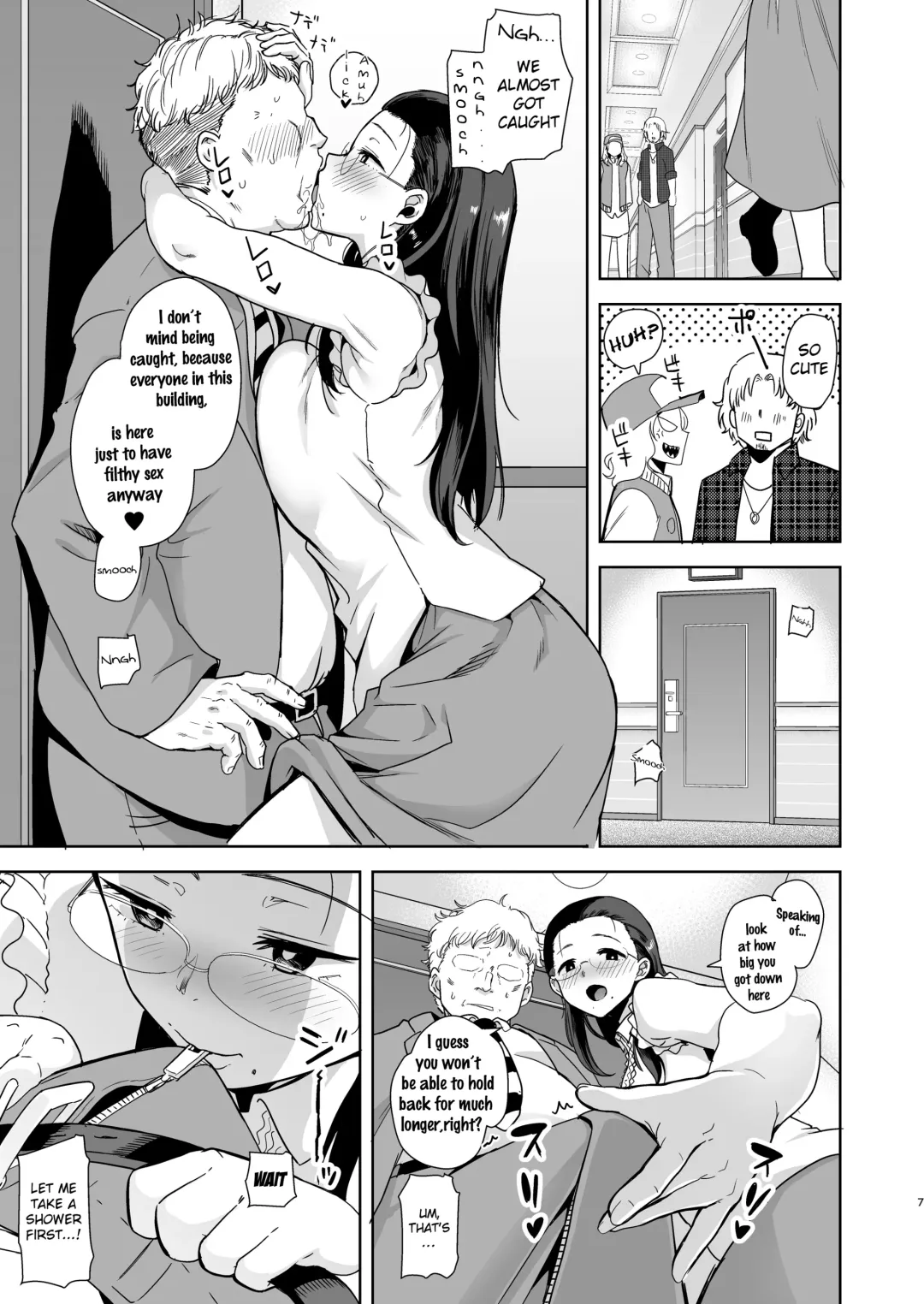 [Kurosu Gatari] Seika Jogakuin Koutoubu Kounin Sao Oji-san Fhentai - Page 6