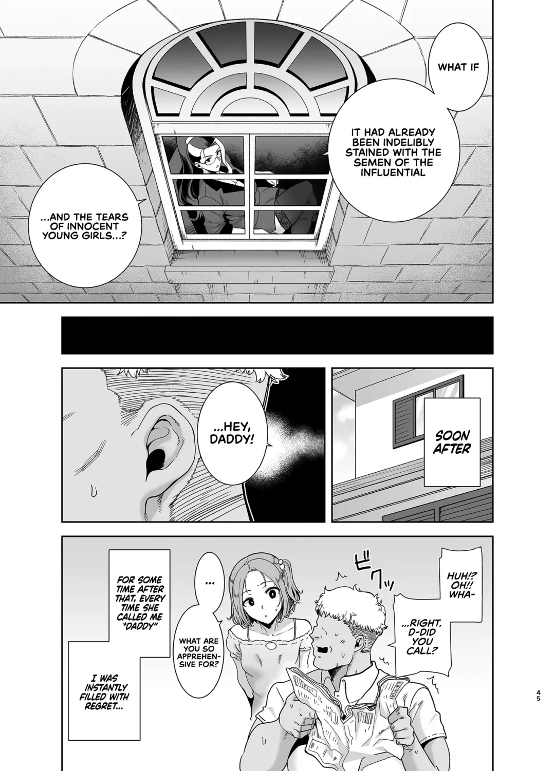 [Kurosu Gatari] Seika Jogakuin Koutoubu Kounin Sao Oji-san 4 Fhentai - Page 45