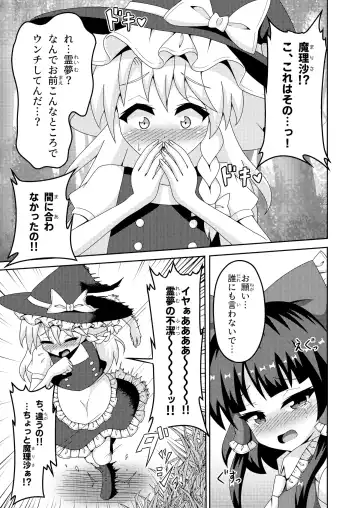 [Seiludo] Reimu no Fuun na Daiihen - Embarrassed Accidents! Fhentai - Page 12