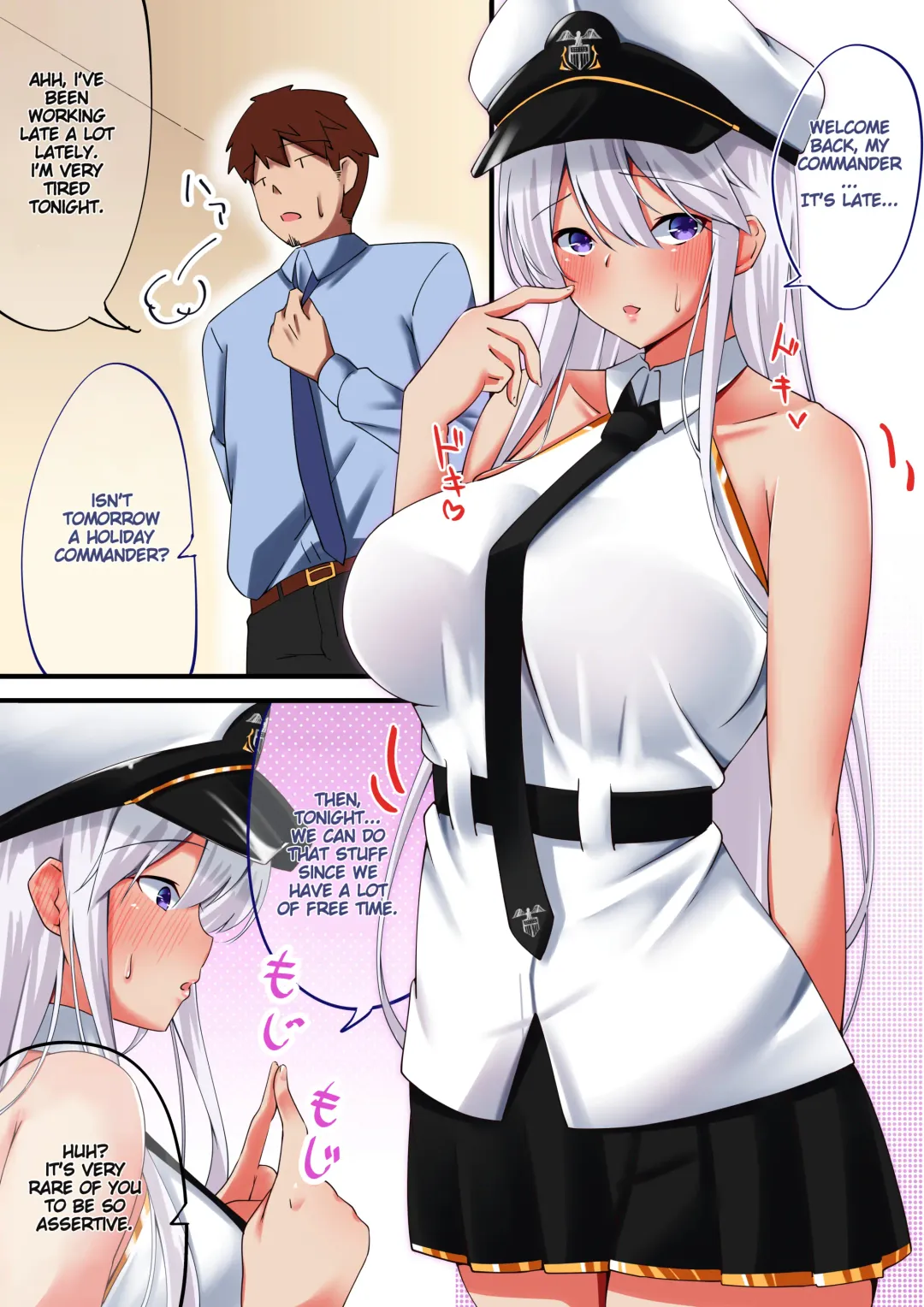 [Nanohana] Enterprise to Dosukebe Icha Love Sex | Hot and Passionate Sex with Enterprise Fhentai - Page 2