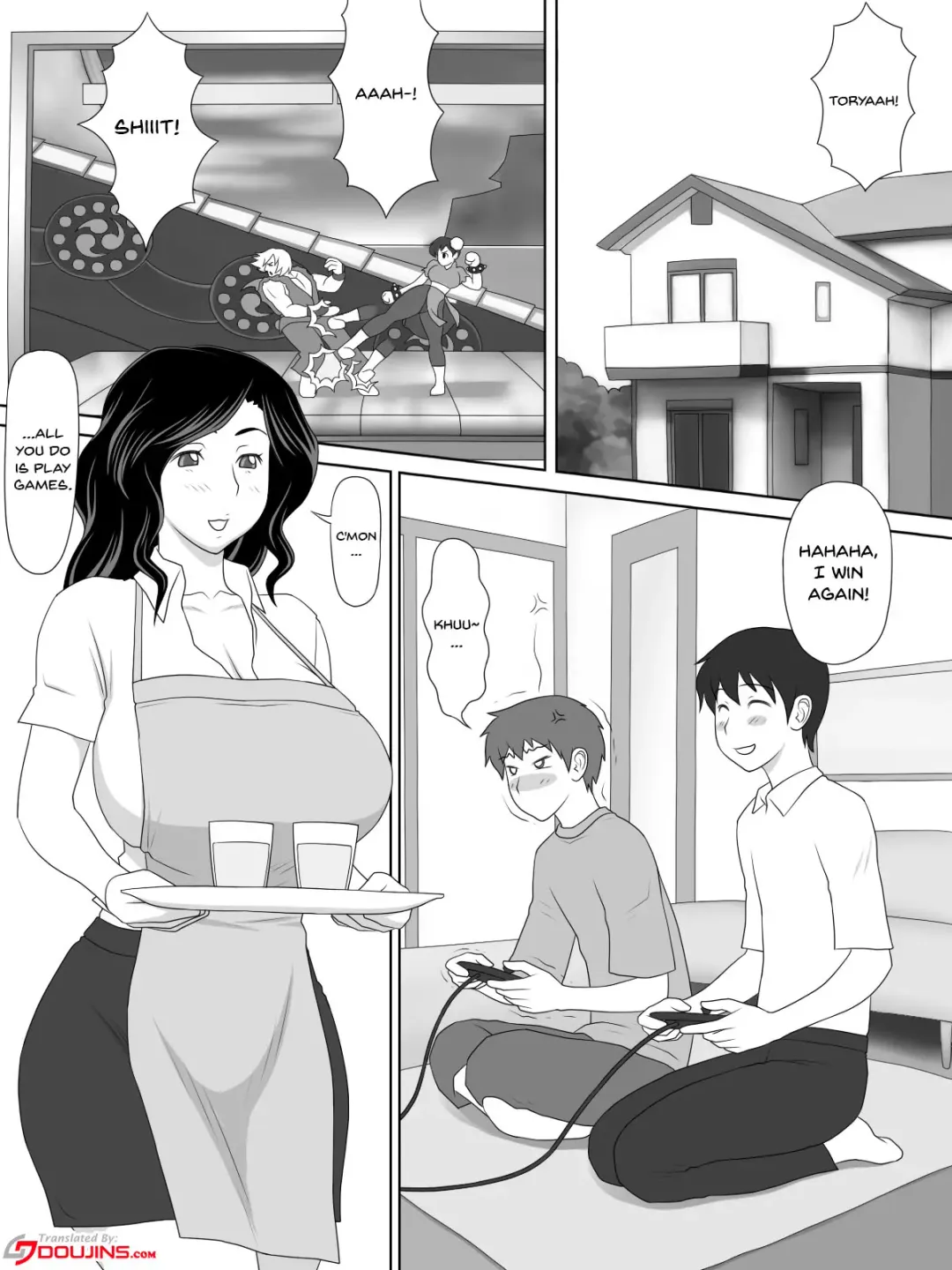 [Yukijirushi] Friendly Sugiru Tomodachi no Kaa-san ga Boku ni Betabeta Mitchaku Shitekite... | My Friend's Overly Friendly Mom Keeps Sticking Close To Me Fhentai - Page 2