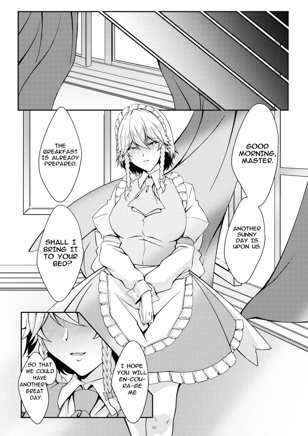 [Tatsuya] Sakuya to Iu Na no Maid-san | Sakuya The Maid Fhentai - Page 17
