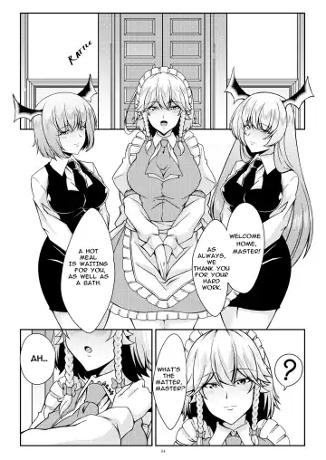 [Tatsuya] Sakuya to Iu Na no Maid-san | Sakuya The Maid Fhentai - Page 3