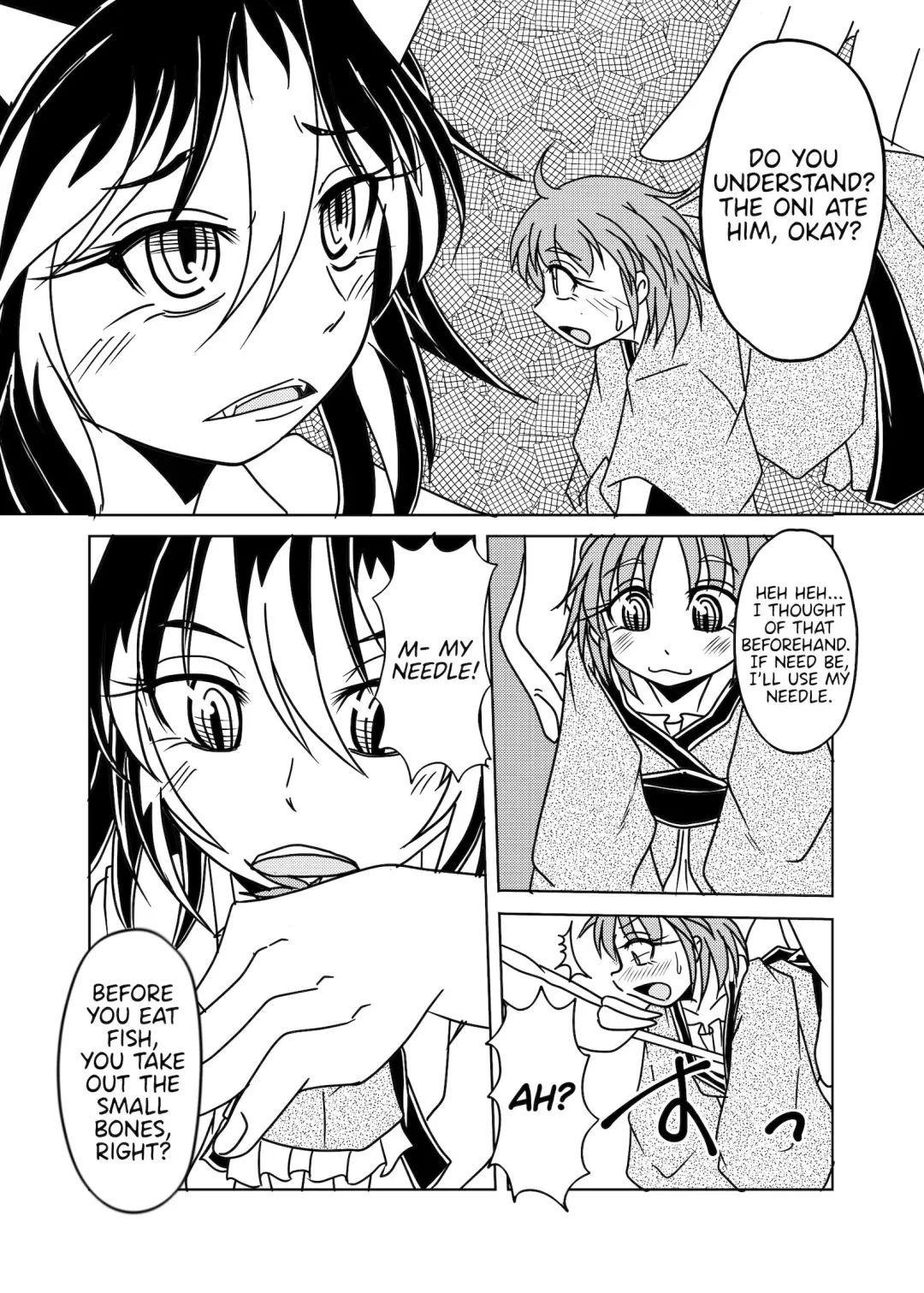 Seija x Shinmyoumaru Vore Manga Fhentai - Page 2