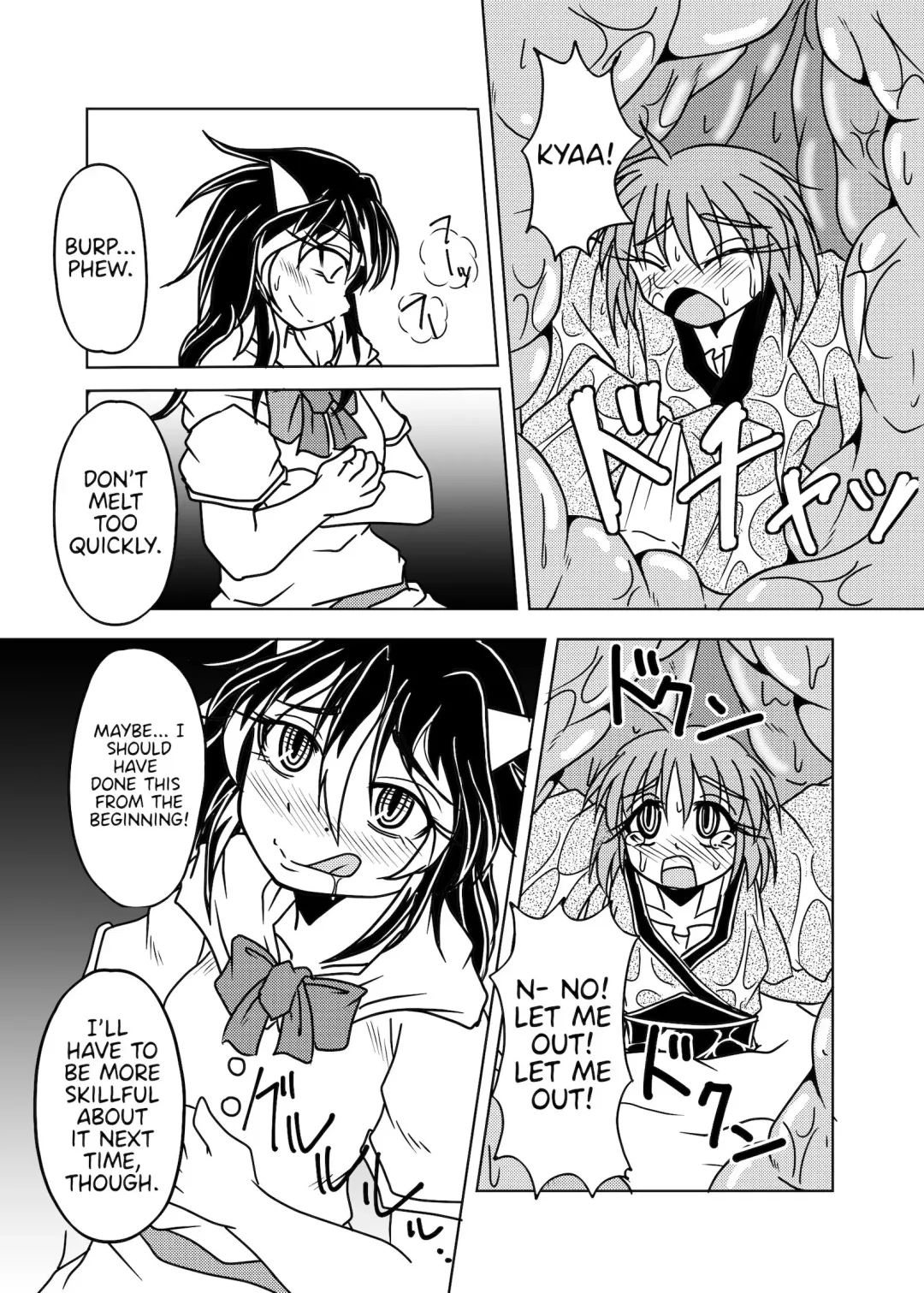 Seija x Shinmyoumaru Vore Manga Fhentai - Page 4