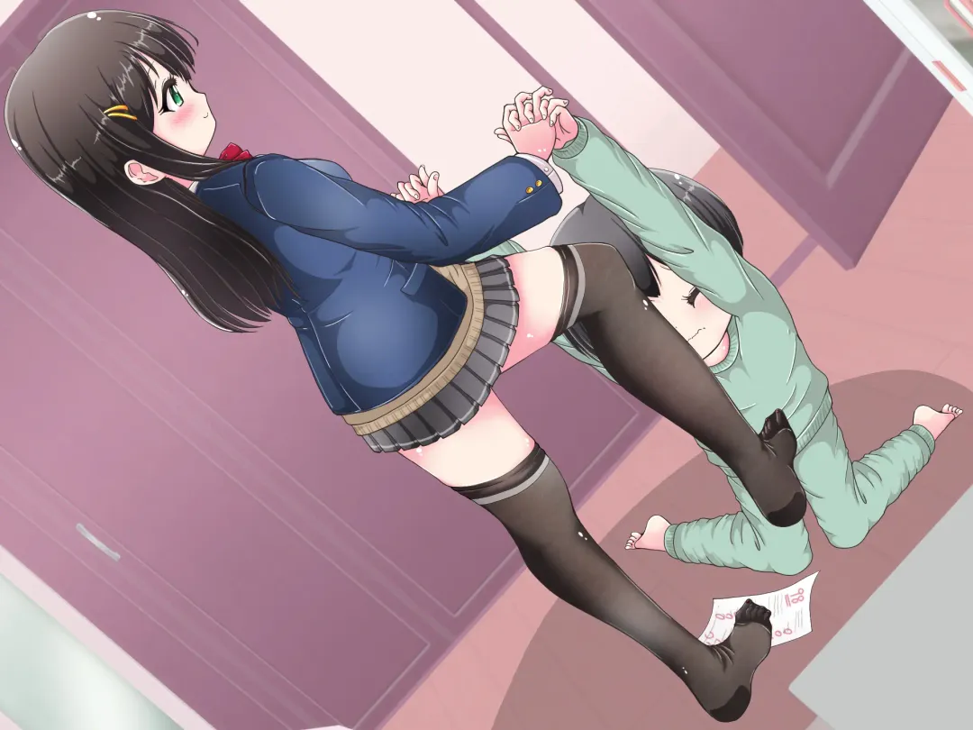 Ashi de sa reru no hazukashīkedo… o nēchan ni fuma retai Fhentai - Page 154