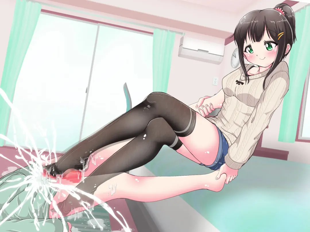 Ashi de sa reru no hazukashīkedo… o nēchan ni fuma retai Fhentai - Page 193