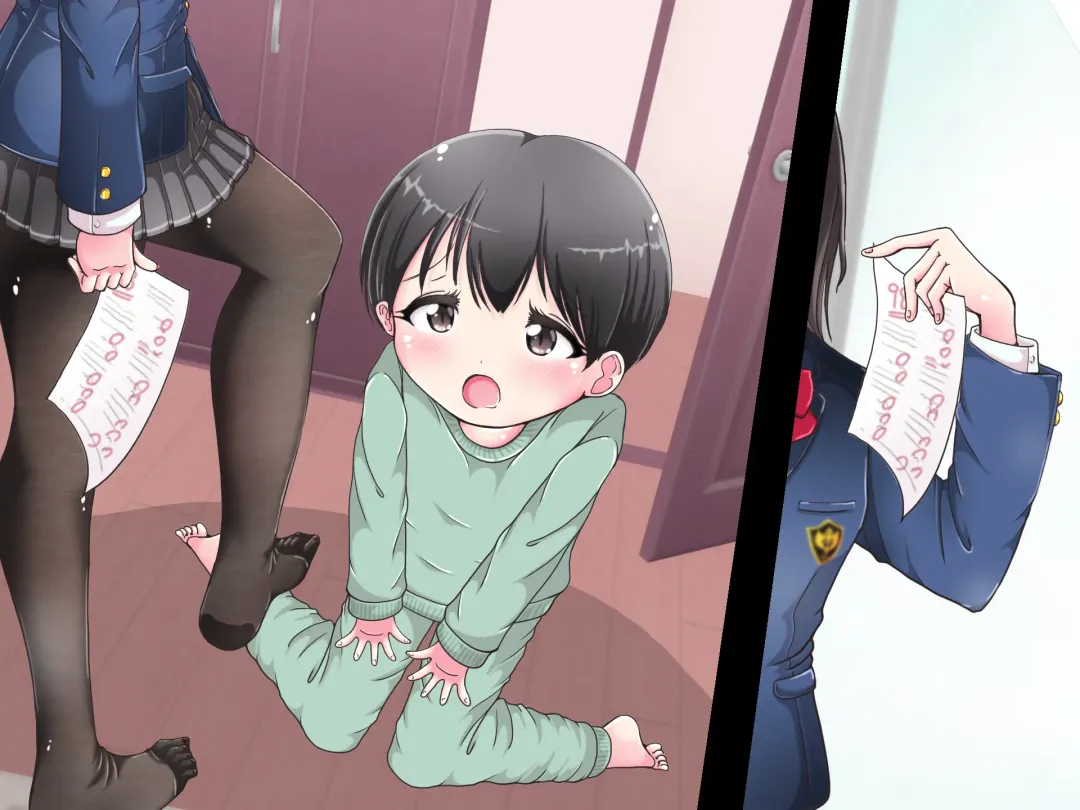 Ashi de sa reru no hazukashīkedo… o nēchan ni fuma retai Fhentai - Page 51