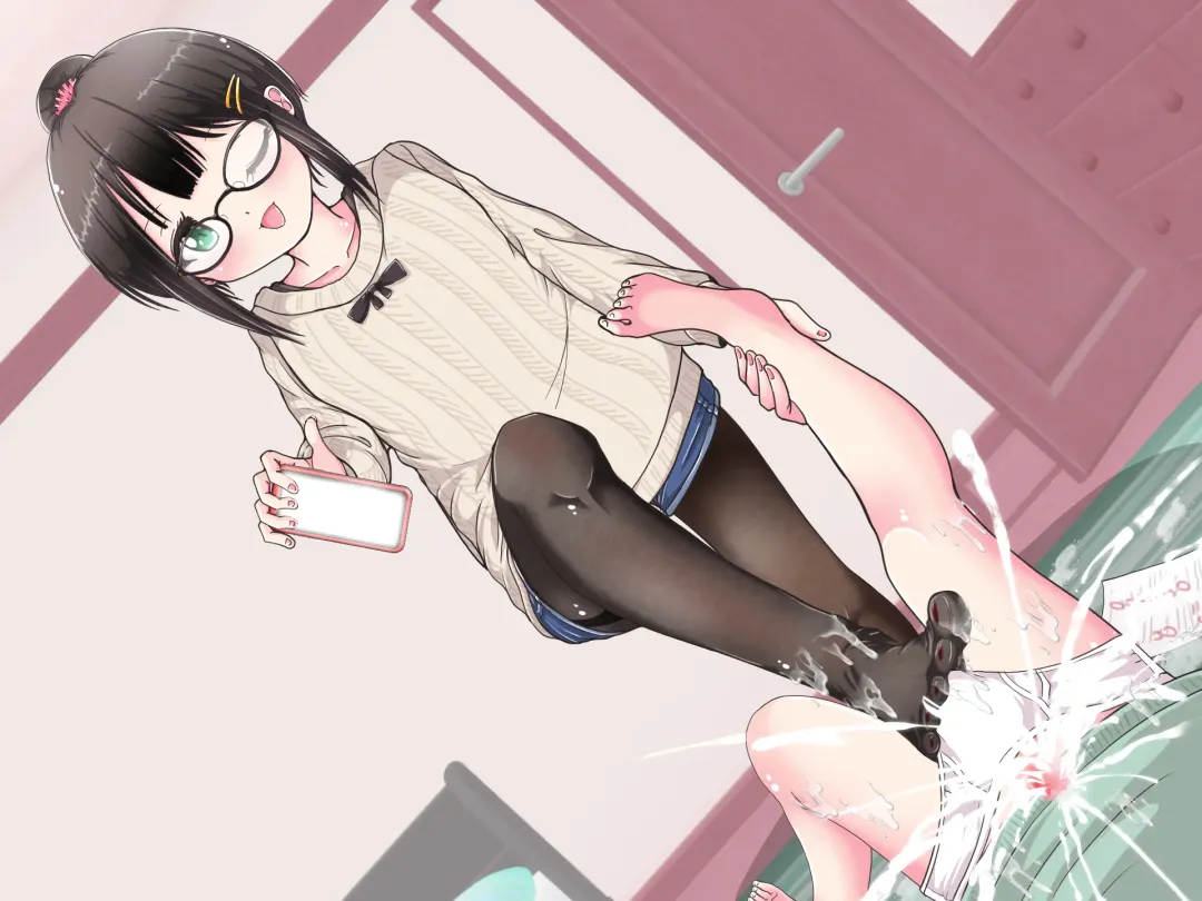 Ashi de sa reru no hazukashīkedo… o nēchan ni fuma retai Fhentai - Page 84