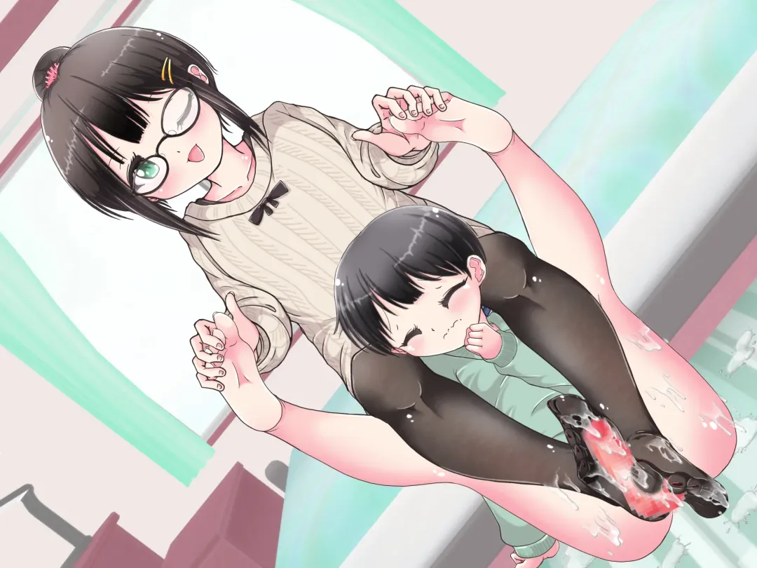 Ashi de sa reru no hazukashīkedo… o nēchan ni fuma retai Fhentai - Page 97