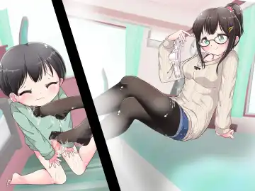 Ashi de sa reru no hazukashīkedo… o nēchan ni fuma retai Fhentai - Page 86