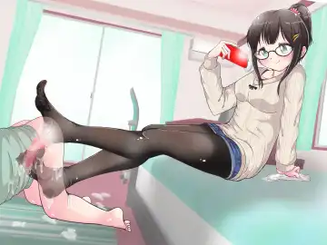 Ashi de sa reru no hazukashīkedo… o nēchan ni fuma retai Fhentai - Page 89