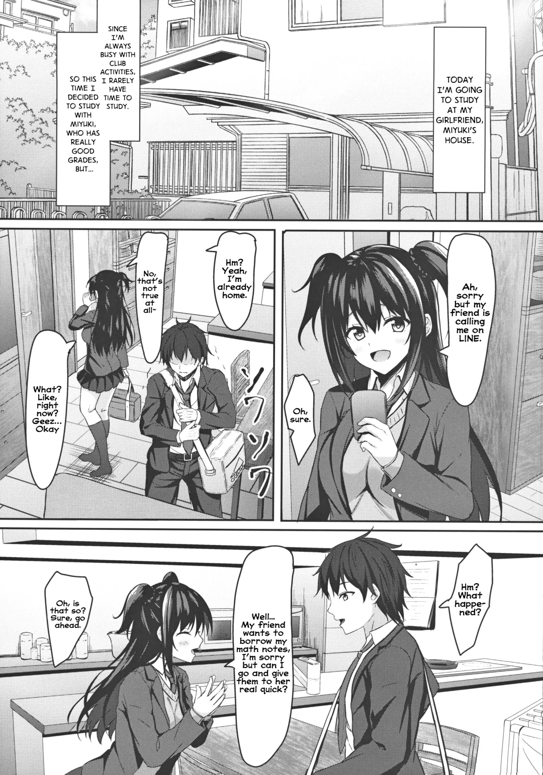 [Aikawa Tatsuki] Chuugaku 1-nen no Boku to Koibito no jk no Onee-chan | First year middle schooler me and my girlfriend jk's big sister Fhentai - Page 4