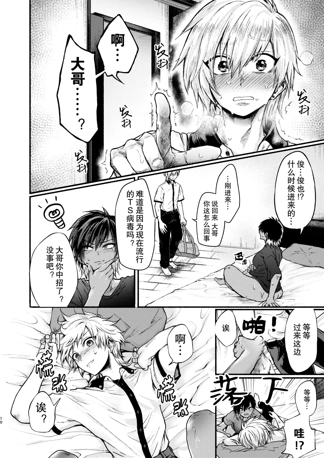 TSF Virus Monogatari. ~Kurosaki Kyoudai Hen~ Fhentai - Page 9