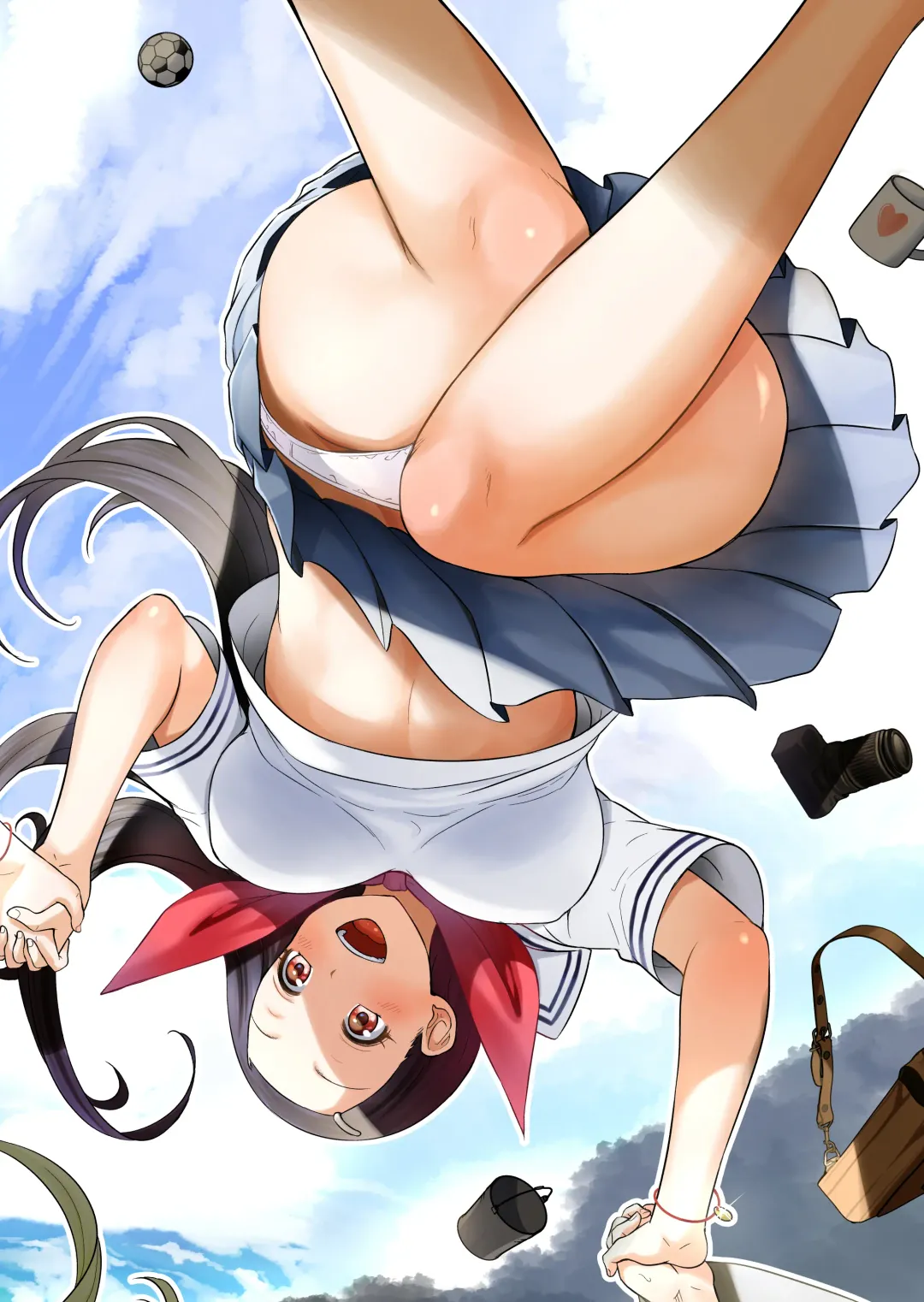 [Akatsuki Myuuto] Nanaka no Rakuen 4 ~Inaka no Gakkou de Bishoujo Harem~ Oisha-san Gokko Hen Fhentai - Page 60