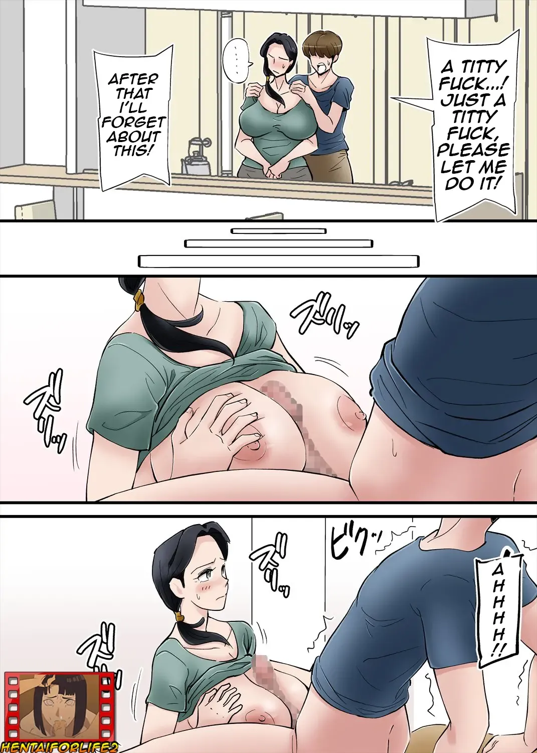[Nobishiro - Nobu] Hentai Kansoku ~Yome no Bakunyuu Kaa-chan o Netoritai/I want to cuckcold my wife with mother-in-law's big breasts Fhentai - Page 16