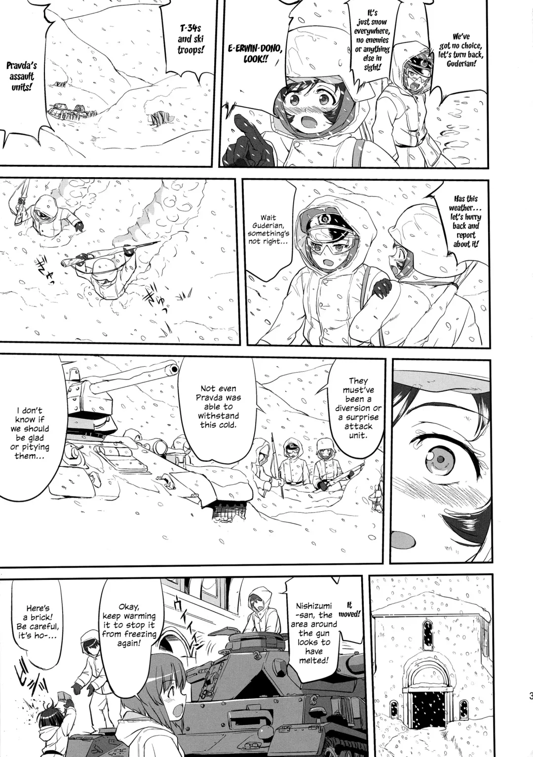 [Tk] Yukiyukite Senshadou Battle of Pravda Fhentai - Page 37