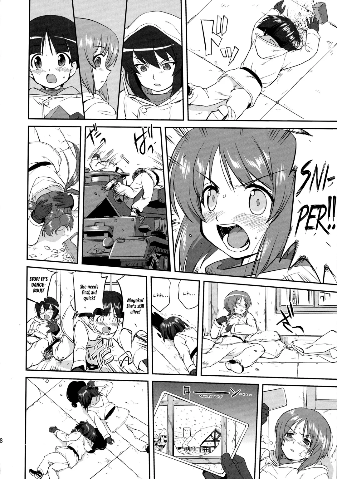 [Tk] Yukiyukite Senshadou Battle of Pravda Fhentai - Page 38