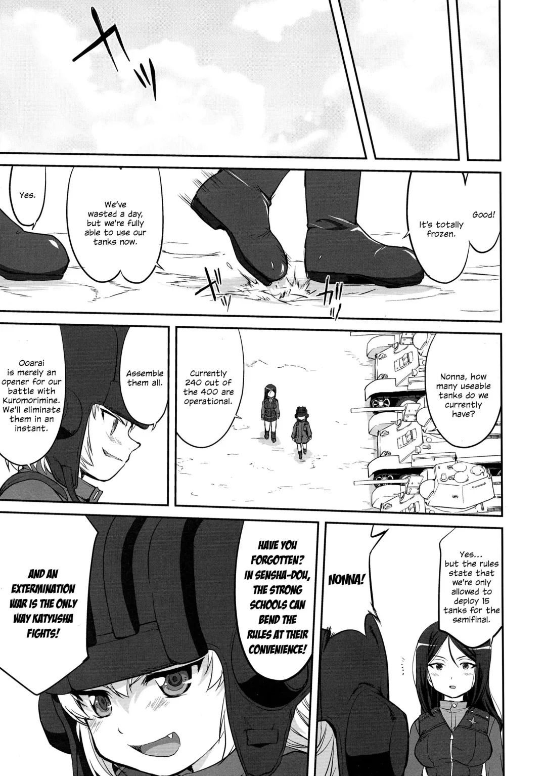 [Tk] Yukiyukite Senshadou Battle of Pravda Fhentai - Page 41