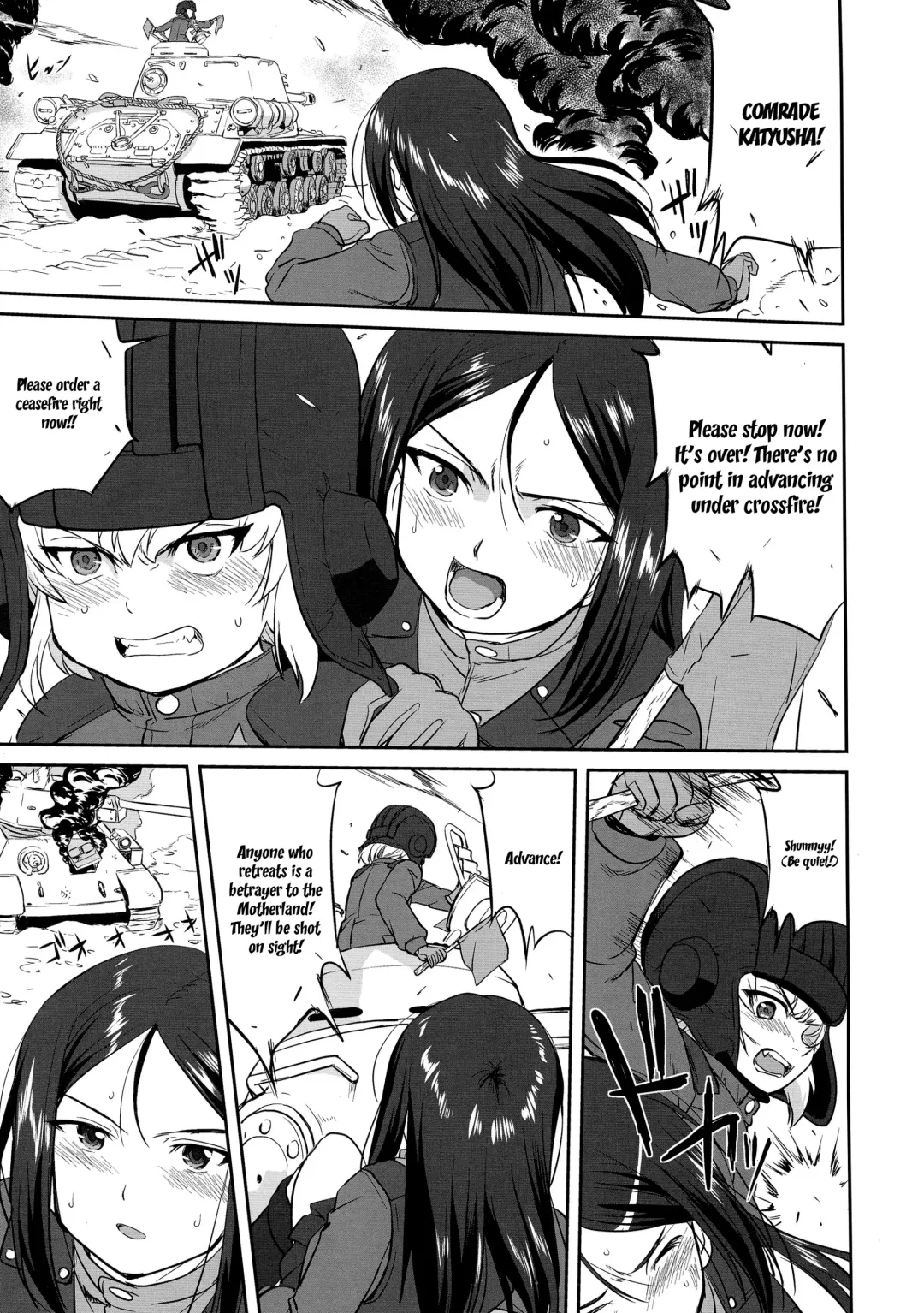 [Tk] Yukiyukite Senshadou Battle of Pravda Fhentai - Page 51