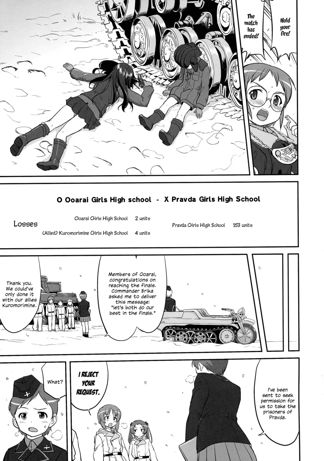 [Tk] Yukiyukite Senshadou Battle of Pravda Fhentai - Page 55