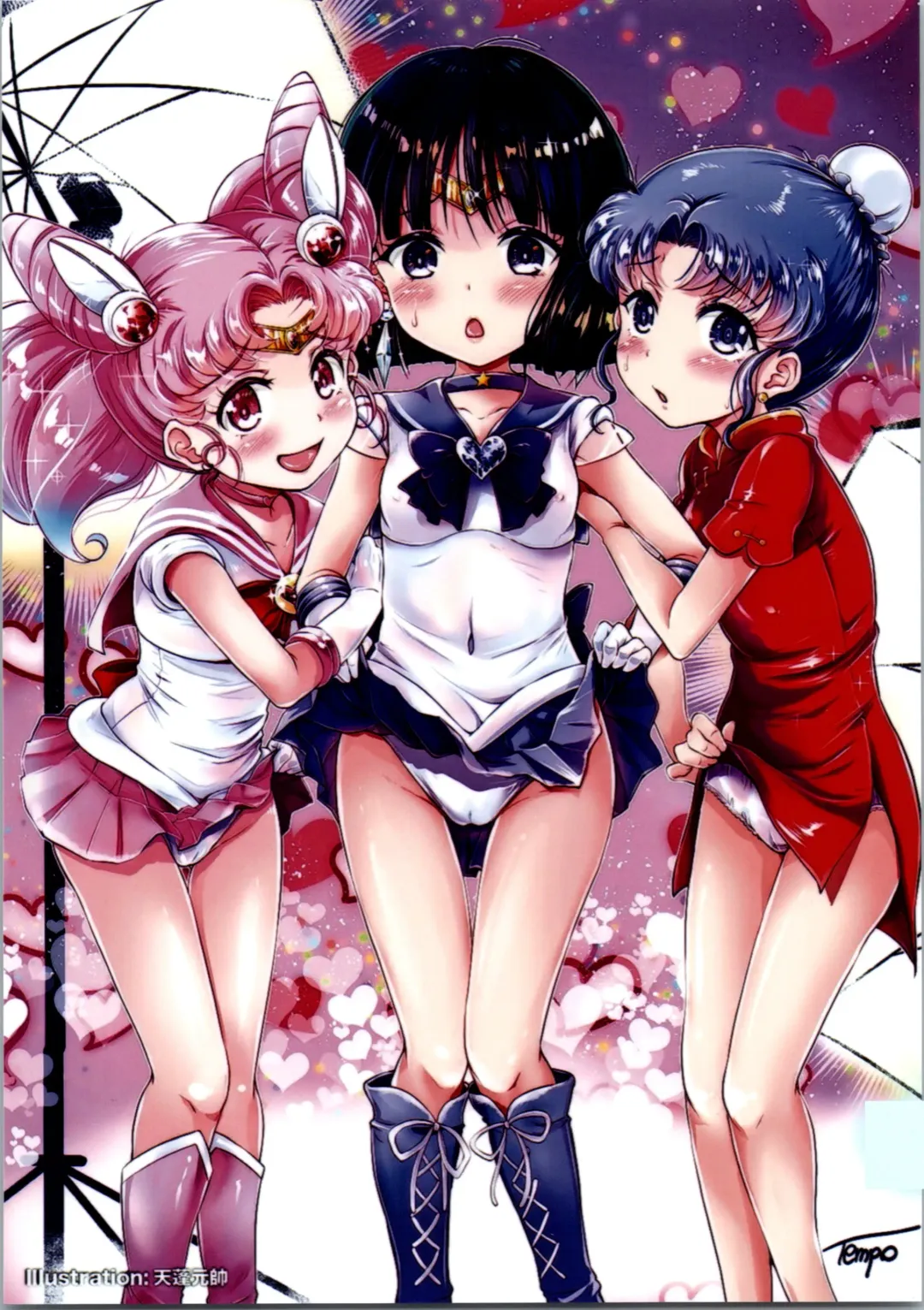 [Tempo Gensui] Sailor Delivery & AV Kikaku Soushuuhen Fhentai - Page 85