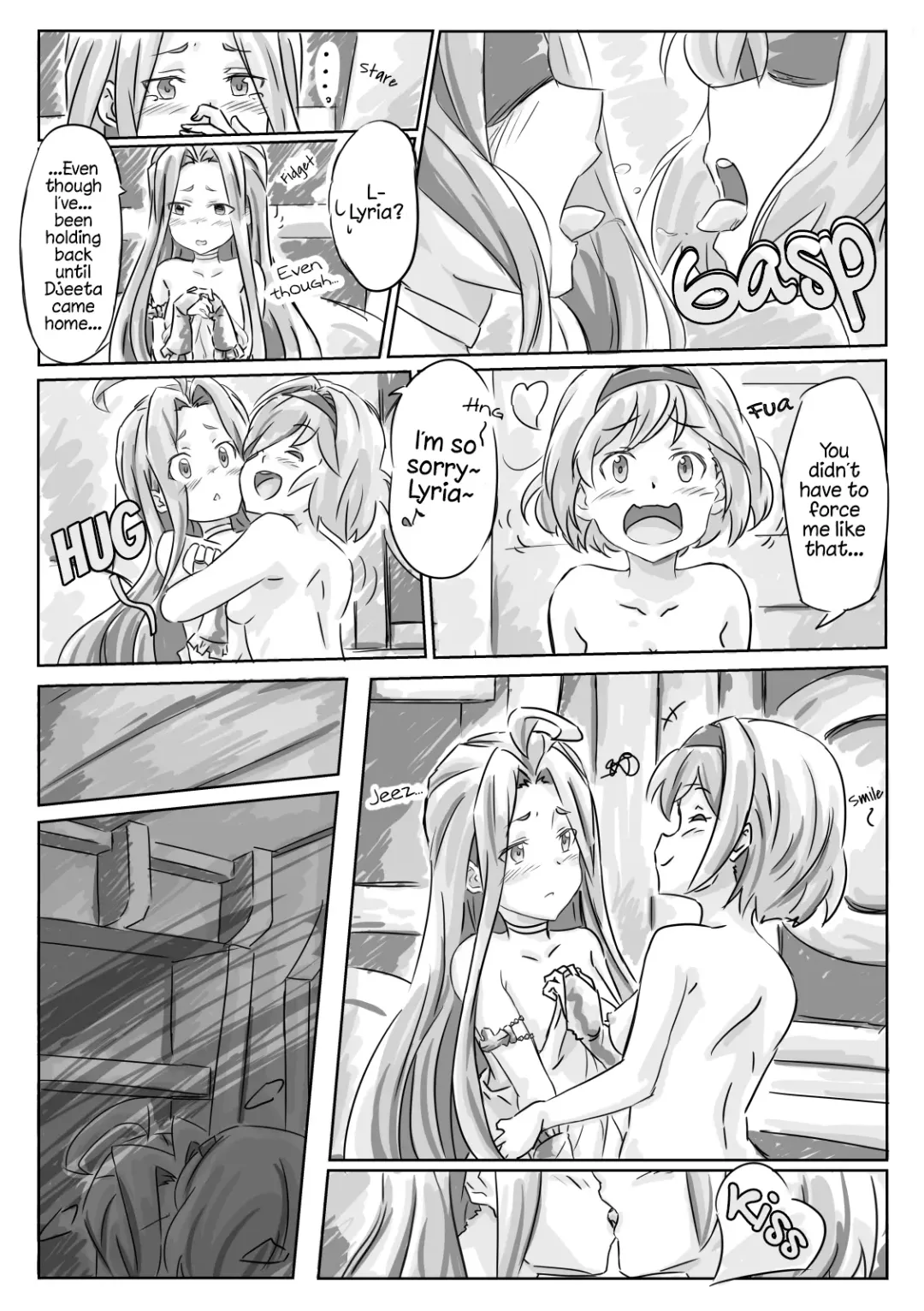 Djeeta-san ga Lyria ni Yarisugitayou desu. | Djeeta Went Too Far With Her Wife Fhentai - Page 11