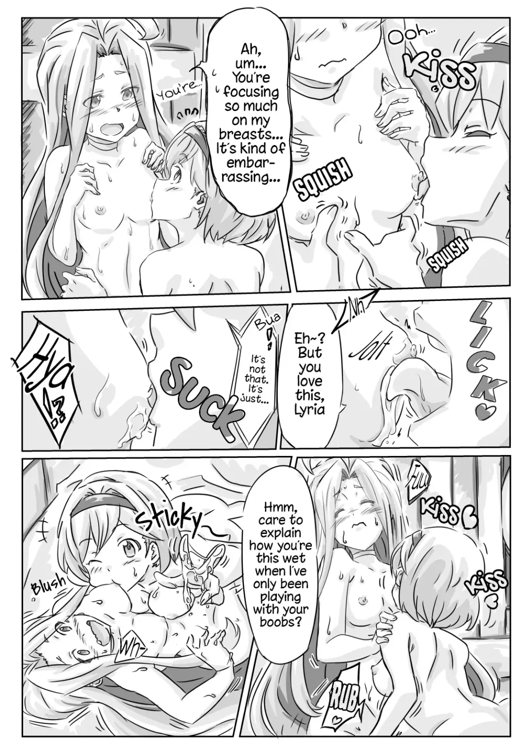 Djeeta-san ga Lyria ni Yarisugitayou desu. | Djeeta Went Too Far With Her Wife Fhentai - Page 12