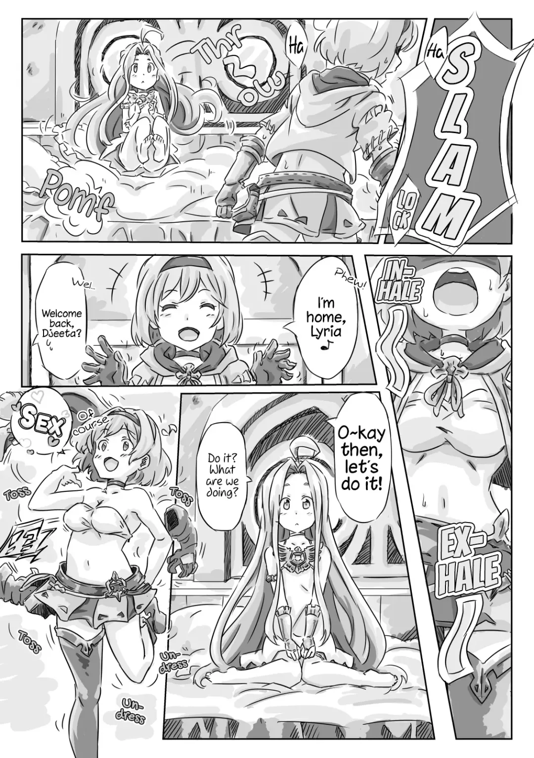 Djeeta-san ga Lyria ni Yarisugitayou desu. | Djeeta Went Too Far With Her Wife Fhentai - Page 5