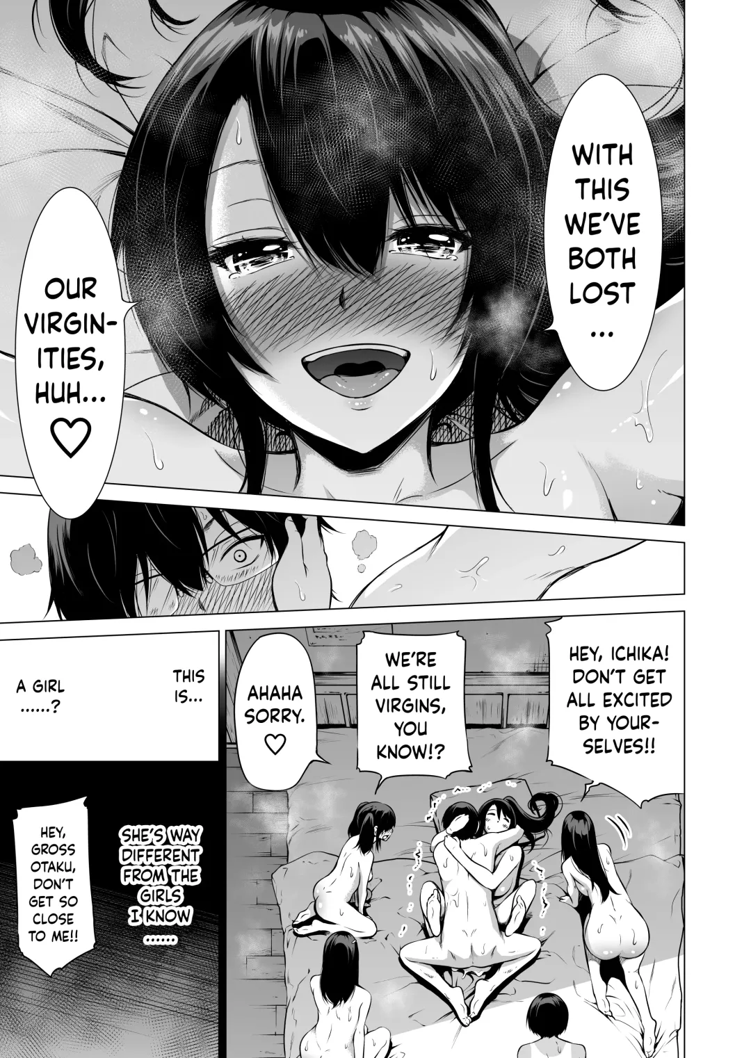 [Akatsuki Myuuto] Nanaka no Rakuen 1 ~Inaka no Gakkou de Bishoujo Harem~ Mina de Koibito Gokko Hen | Nanaka's Paradise 1 ~A School in the Countryside with a Harem of Beautiful Girls♥️~ Playing Everyone's Lover Fhentai - Page 34