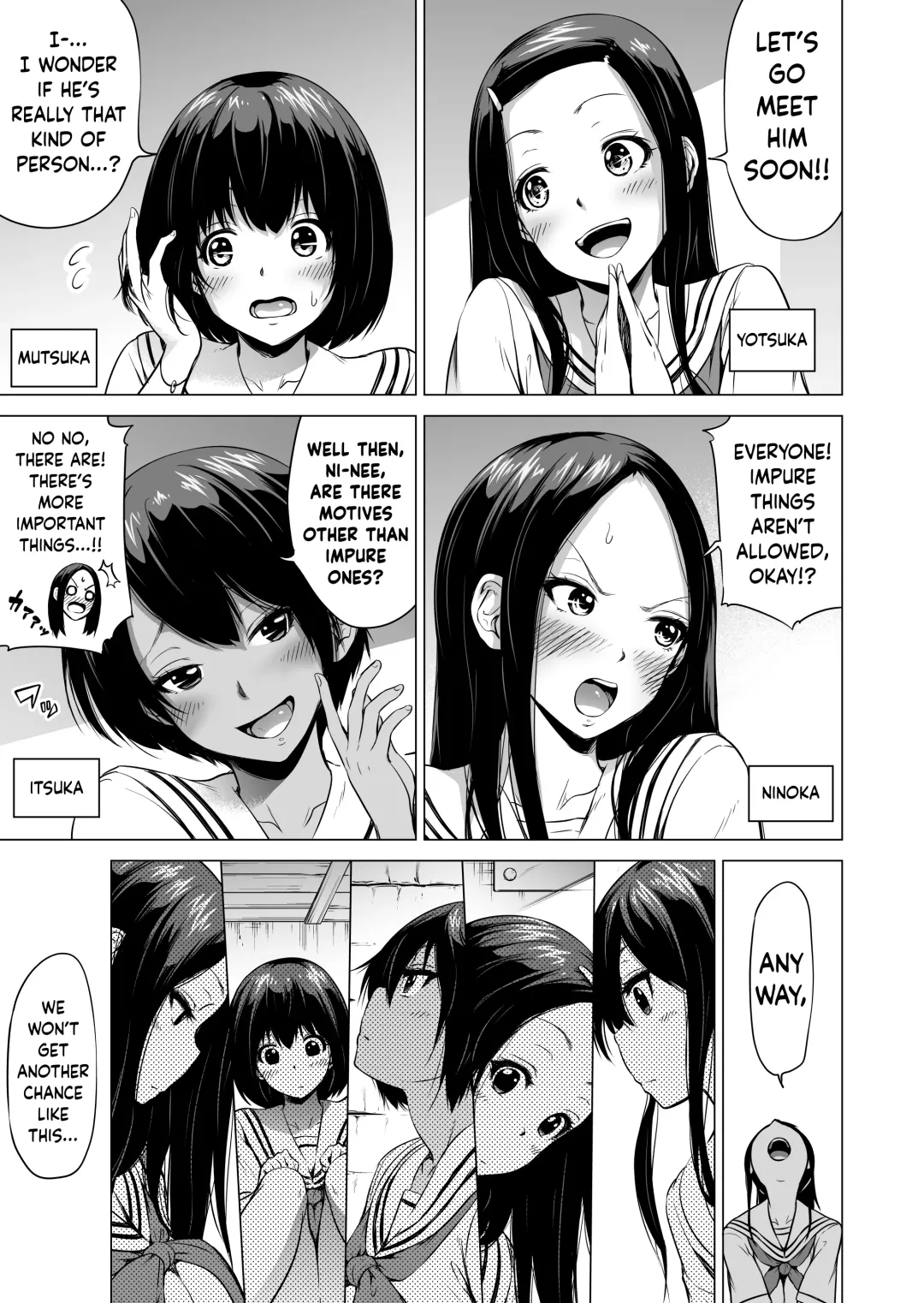 [Akatsuki Myuuto] Nanaka no Rakuen 1 ~Inaka no Gakkou de Bishoujo Harem~ Mina de Koibito Gokko Hen | Nanaka's Paradise 1 ~A School in the Countryside with a Harem of Beautiful Girls♥️~ Playing Everyone's Lover Fhentai - Page 8
