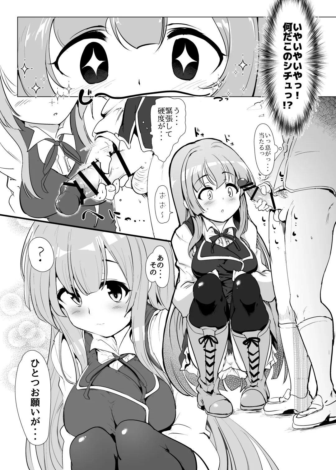 [Momio] Manaria Oukoku no Ohime-sama to Manaria Gakuin Ippan Seito Ore no Aida ni Ecchi na Event nante Okiru Wake ga Nai Fhentai - Page 11