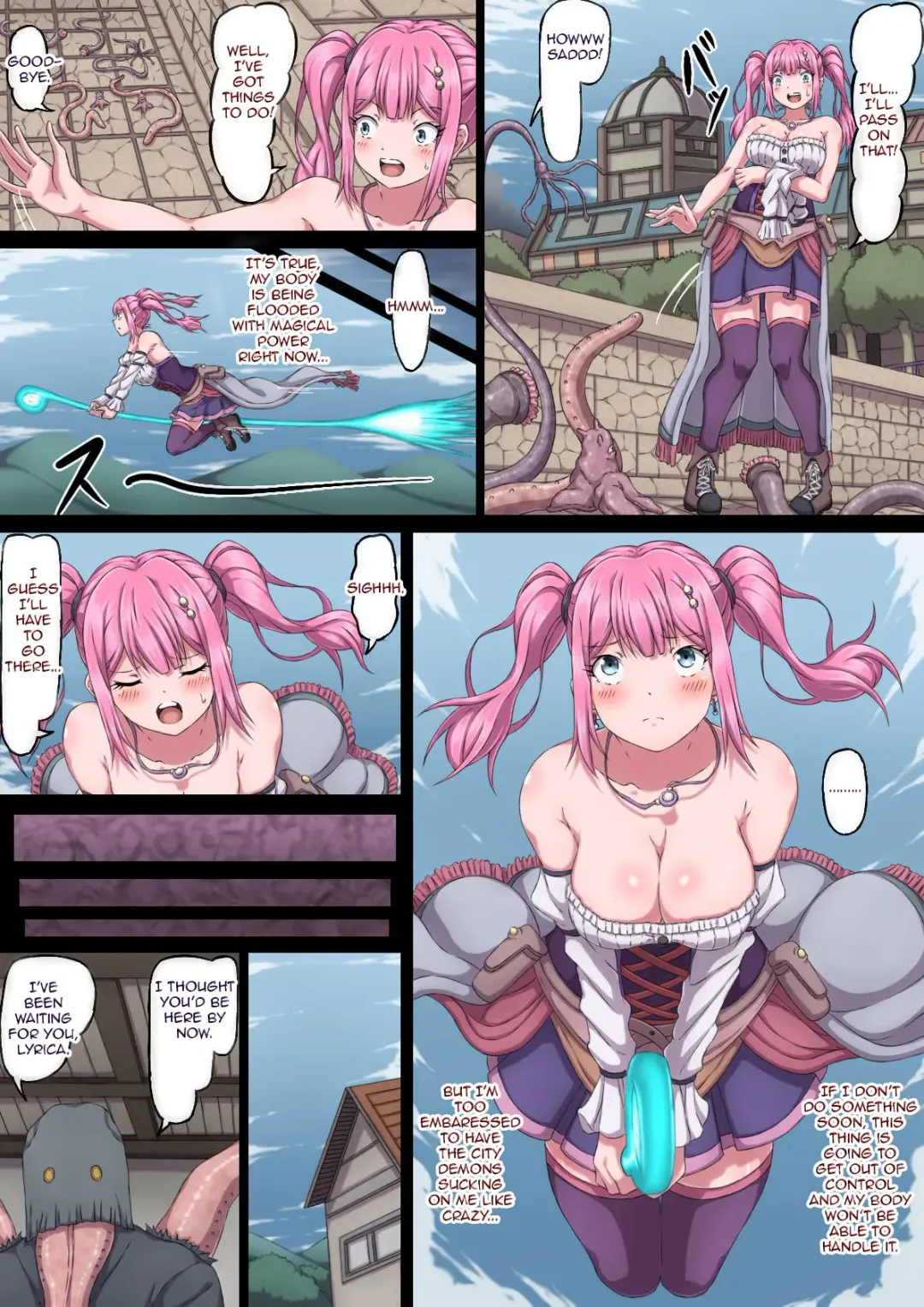 Mahoutsukai Lyrica 2 ~ Kyokugen made H ni Kaihatsu Sareta Oppai ~ | Magician Lyrica 2 ~ H-Developed Tits To The Extreme ~ Fhentai - Page 10