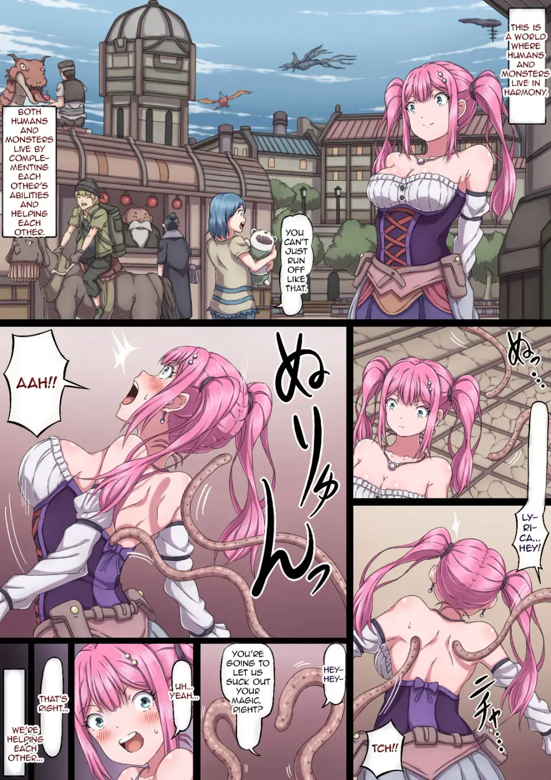 Mahoutsukai Lyrica 2 ~ Kyokugen made H ni Kaihatsu Sareta Oppai ~ | Magician Lyrica 2 ~ H-Developed Tits To The Extreme ~ Fhentai - Page 4