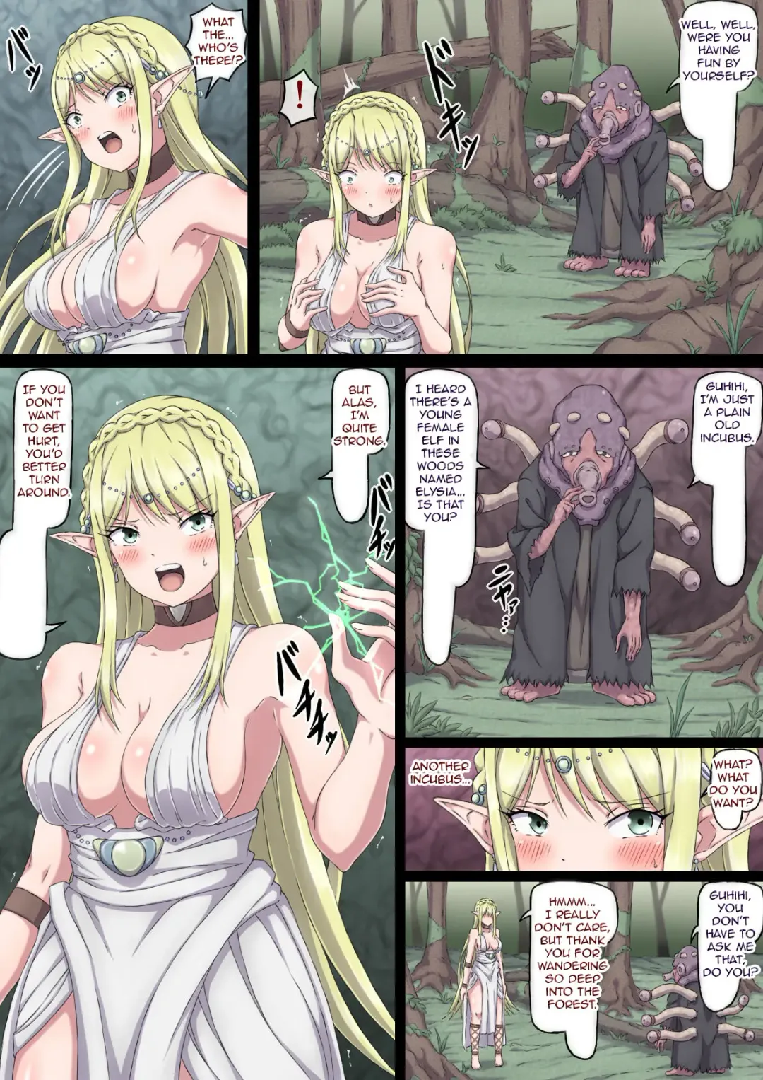 Nerawareta Onna Elf Elisia | Elysia - The Targeted Female Elf Fhentai - Page 10