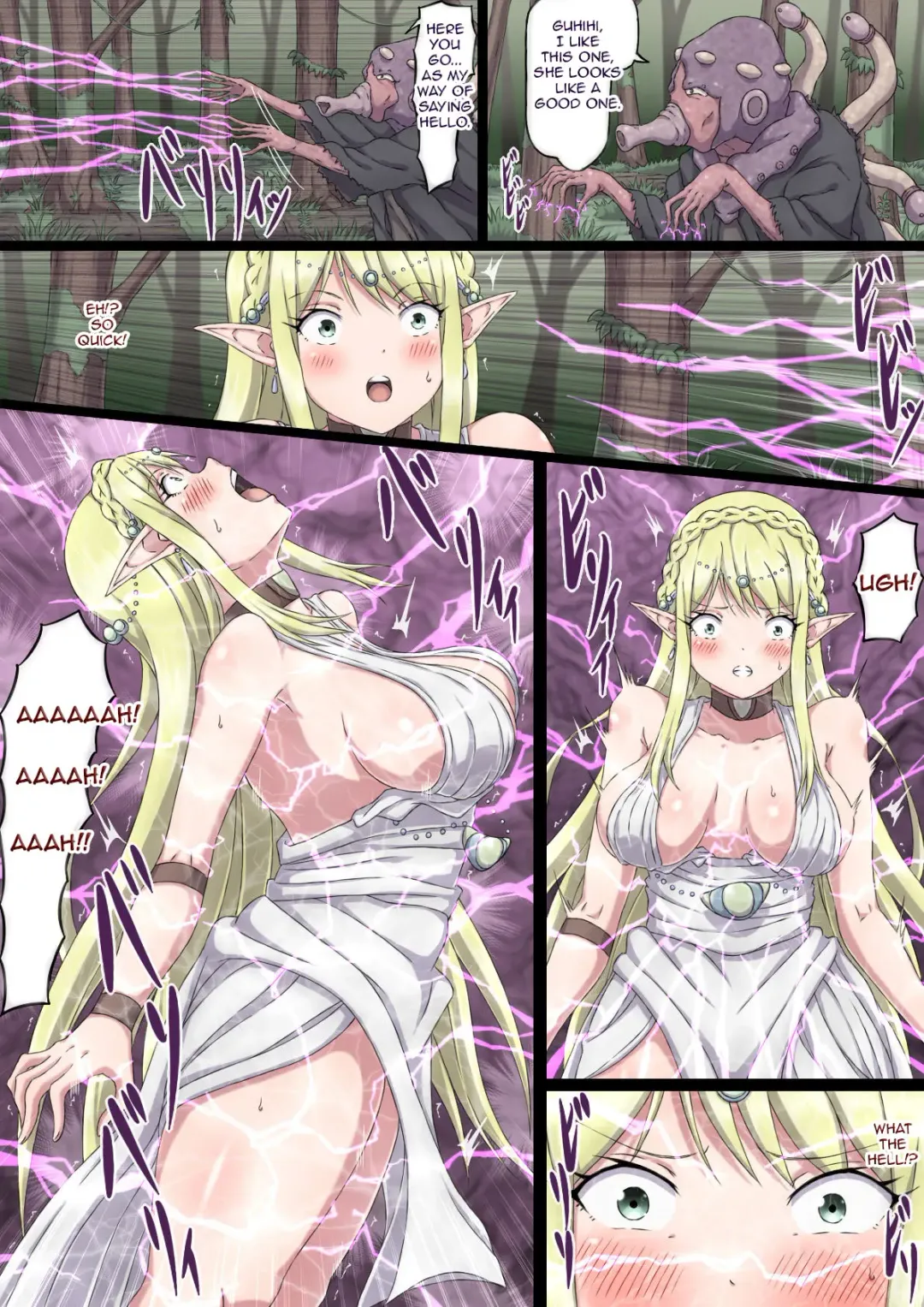 Nerawareta Onna Elf Elisia | Elysia - The Targeted Female Elf Fhentai - Page 11