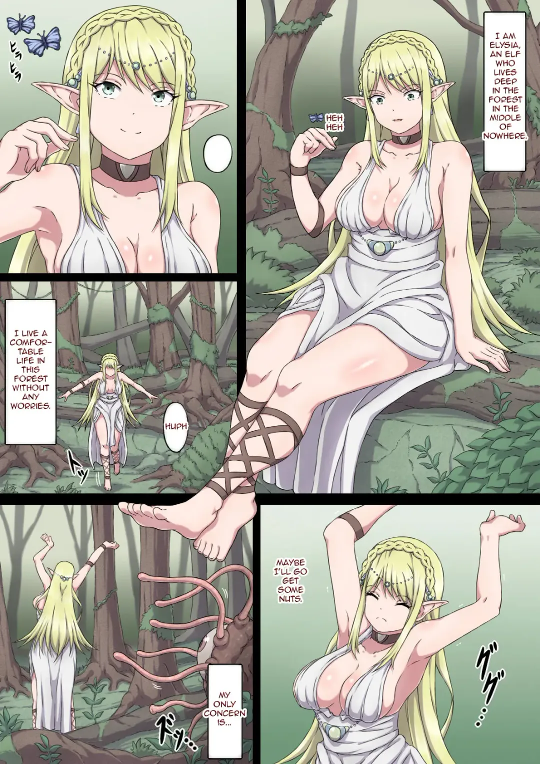Nerawareta Onna Elf Elisia | Elysia - The Targeted Female Elf Fhentai - Page 3